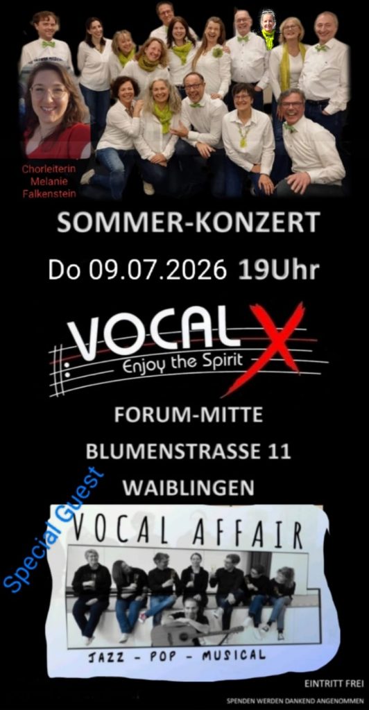 Flyer Sommerkonzert